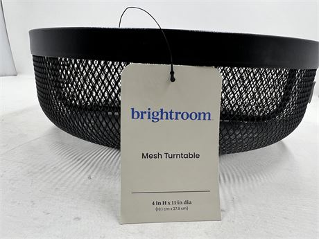 Bright room Mesh Turntable
